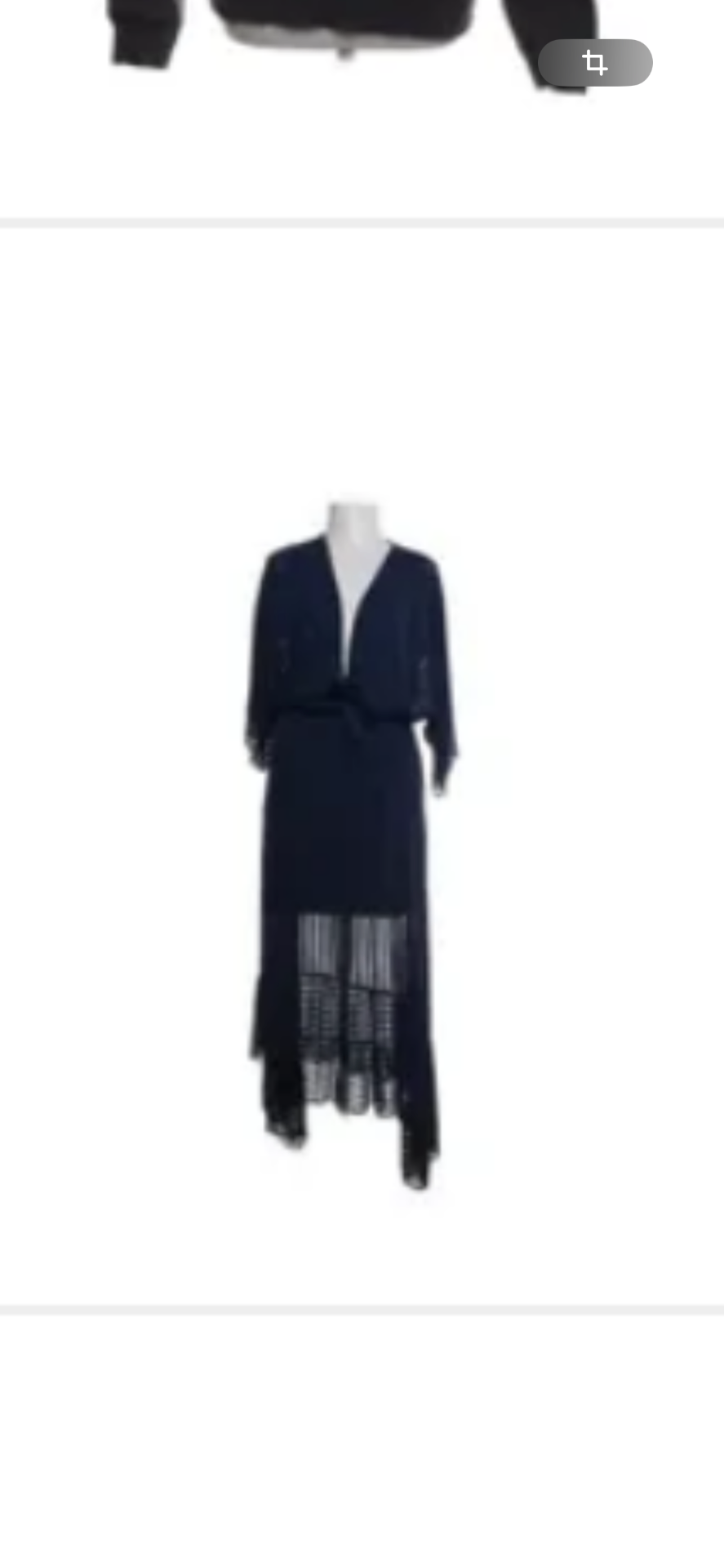 Boohoo Kleid Dunkelblau Größe: M