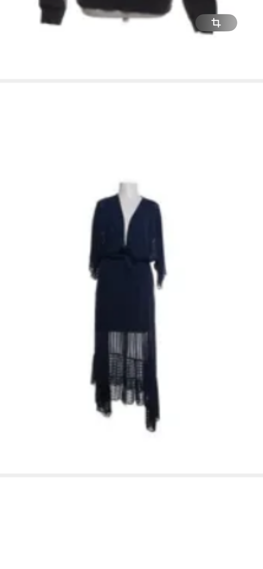 Boohoo Kleid Dunkelblau Größe: M