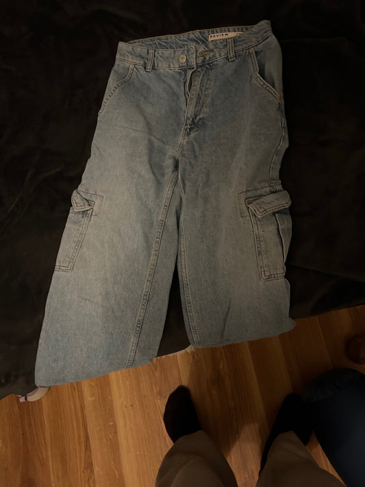 Review Jeans Hellblau Größe: 26