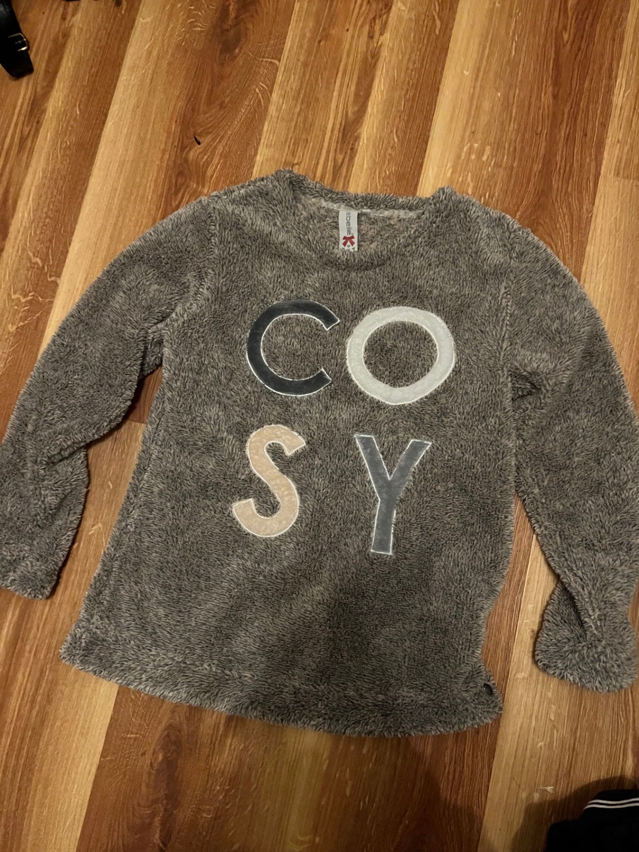 Rebelle Kuschel Pullover Grau Größe: 42