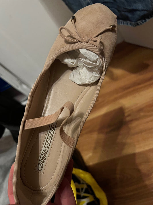 Buffalo Ballerina Beige Größe: 39