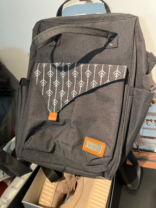 RJEU Rucksack Grau 