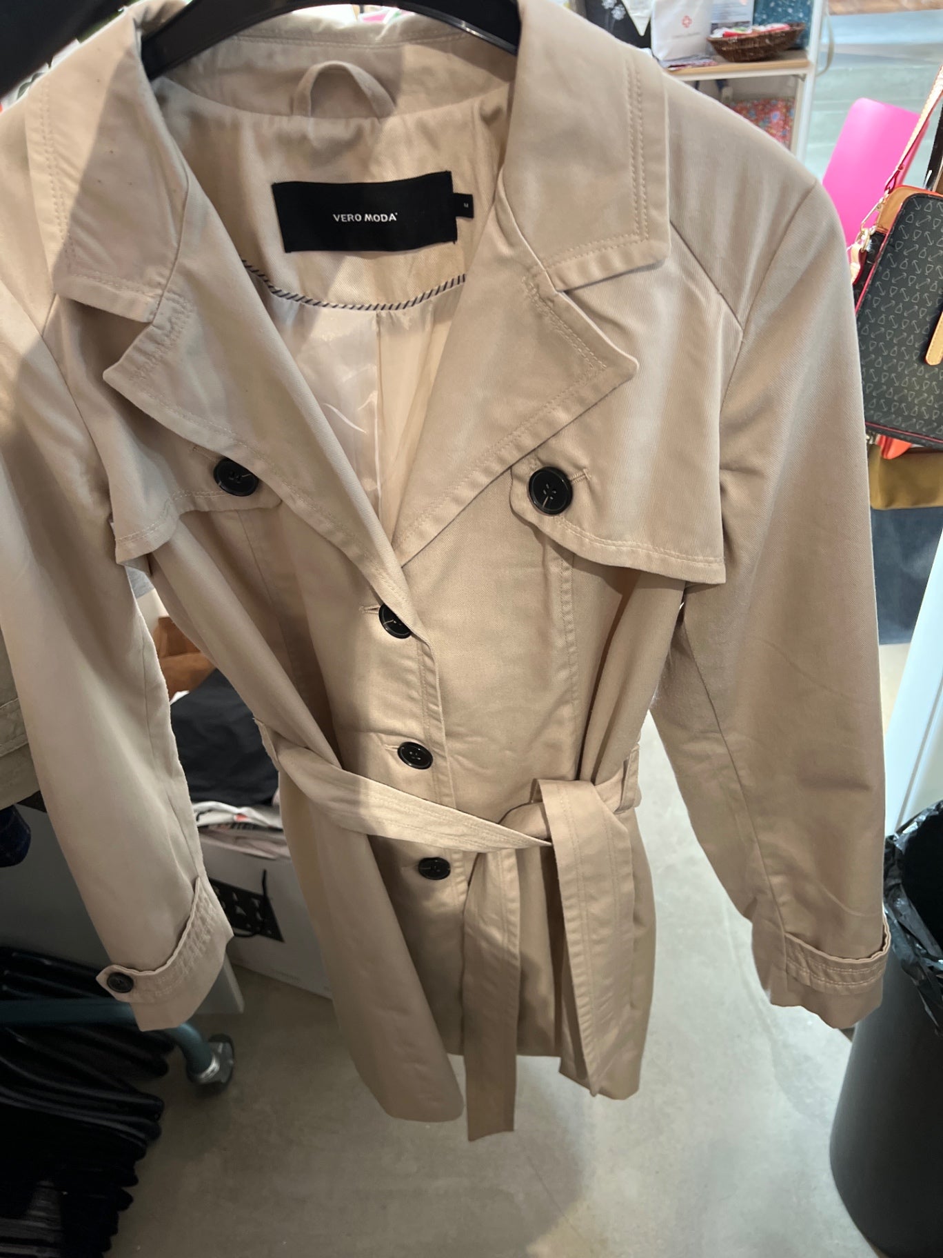 Vero Moda Trenchcoat Beige Größe: M