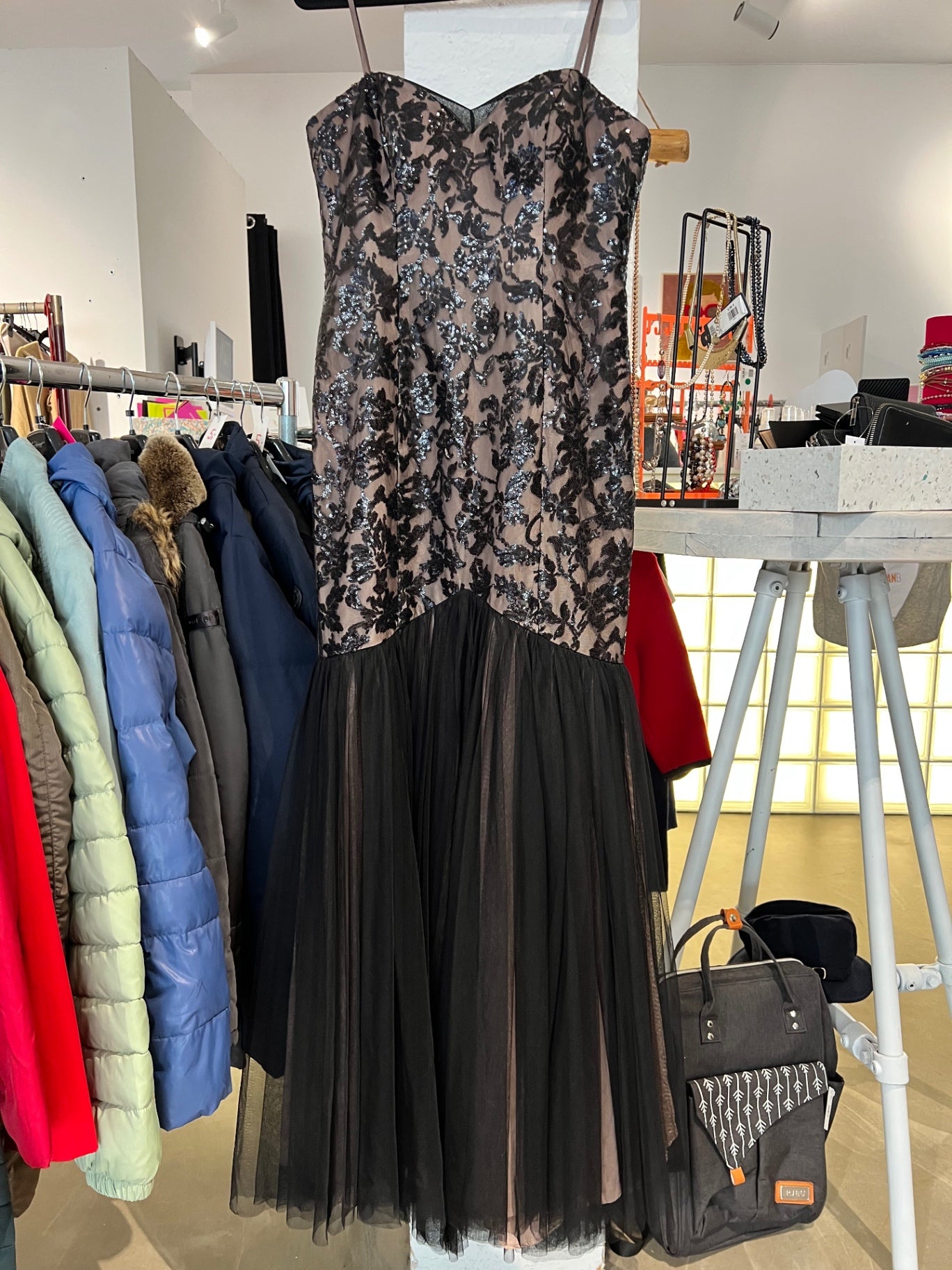 Oleg Cassini Abendkleid NEUPREIS 780€  Größe: 42