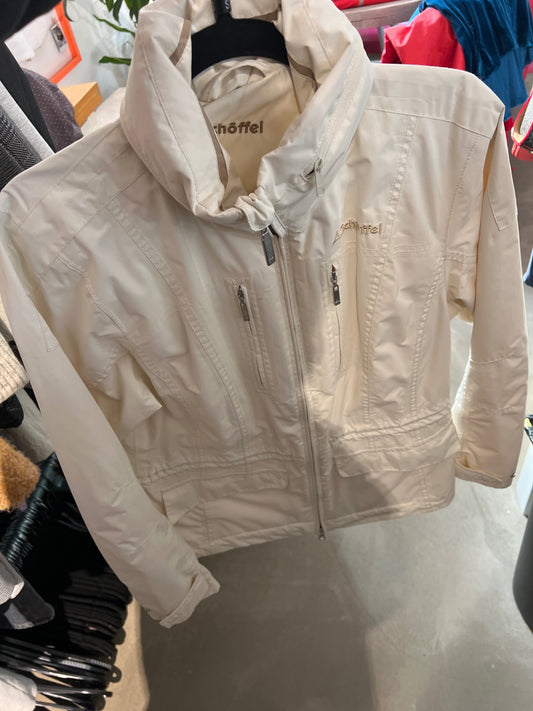 Schöffel Jacke Creme Größe: S