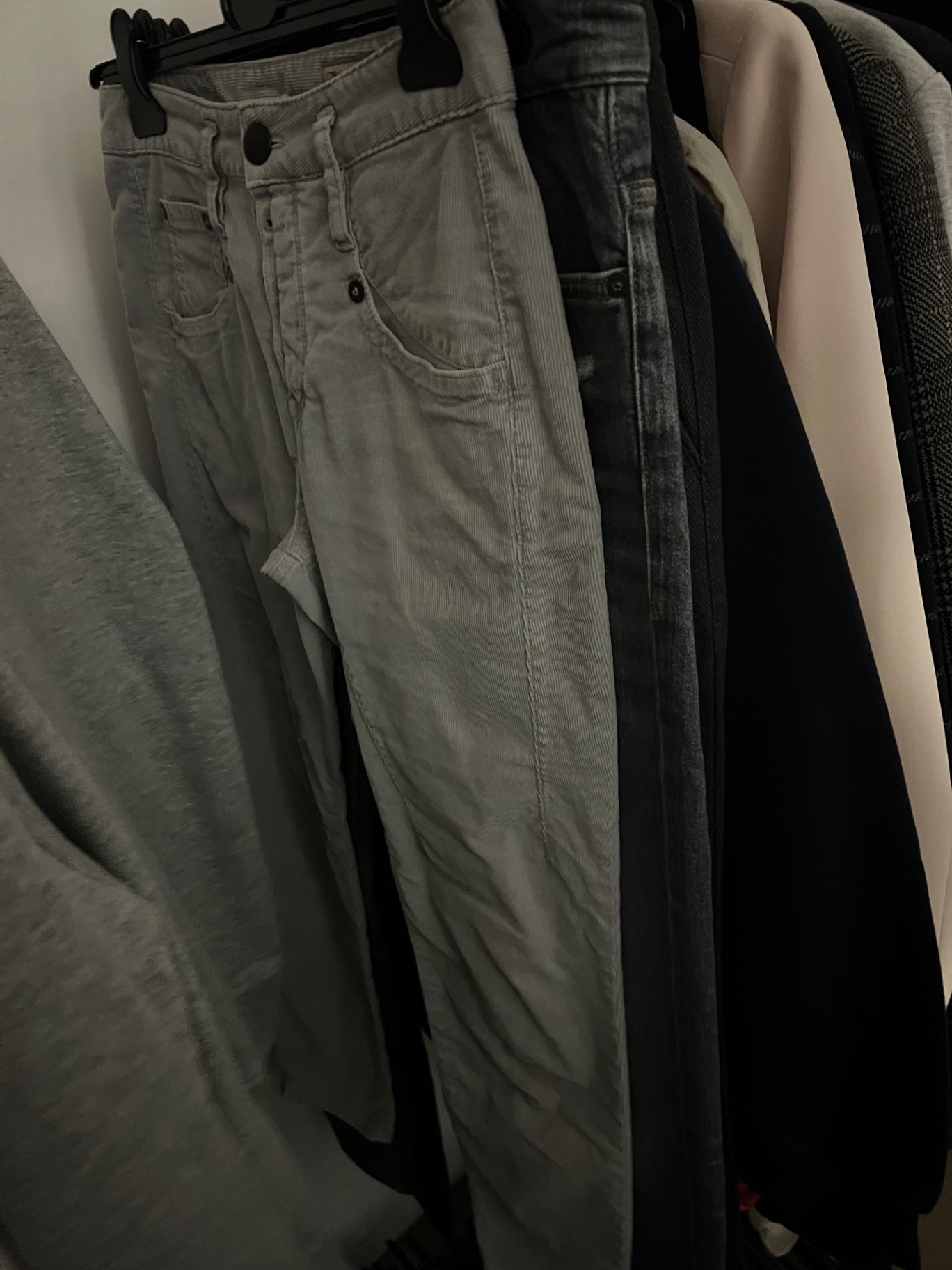 Herrlicher Hose Cord Grau Größe: 26