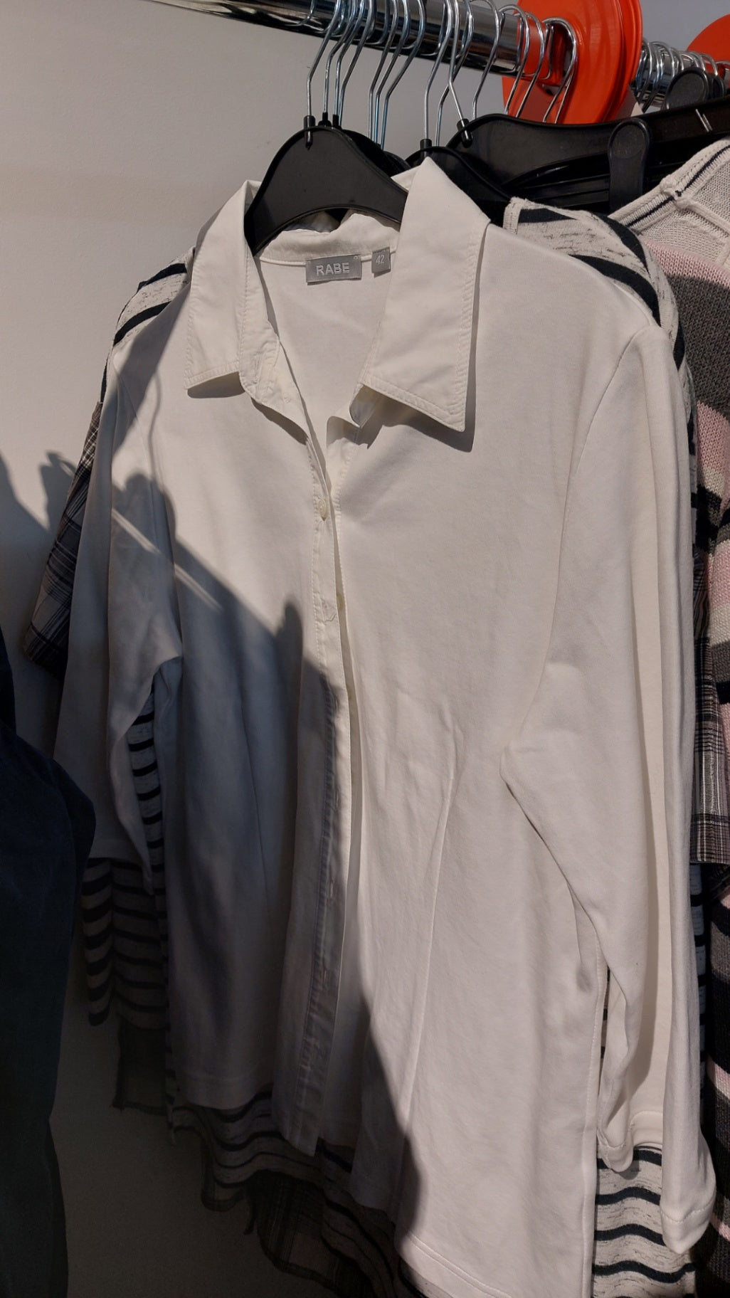 RABE Bluse Weiß Größe: 42