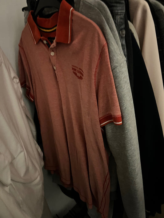 PME Legend Polo Shirt Rosa Größe: L