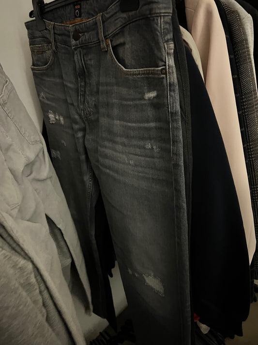 Boss Jeans Grau Größe: 36
