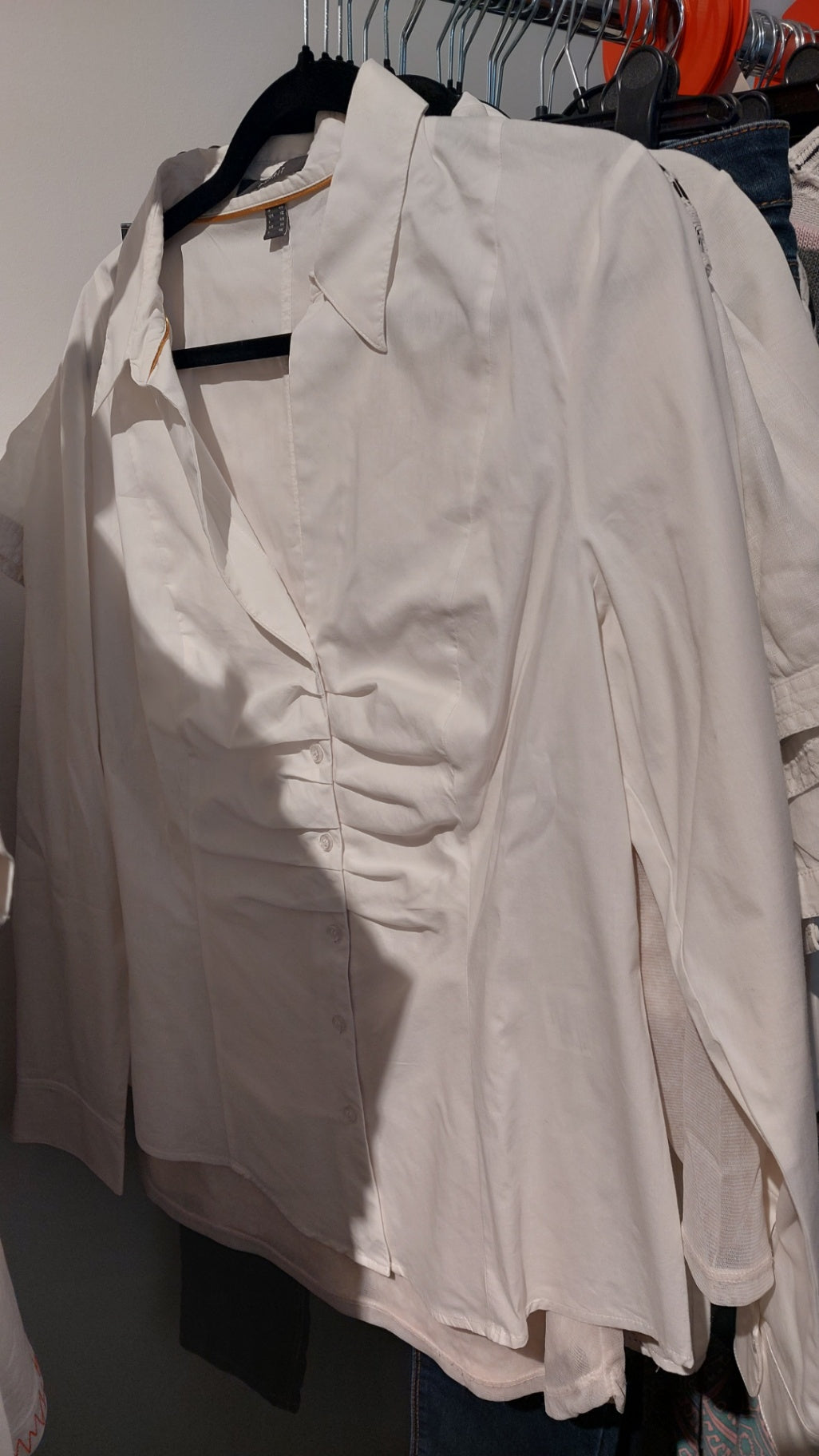 Esprit Bluse Weiß Größe: 44