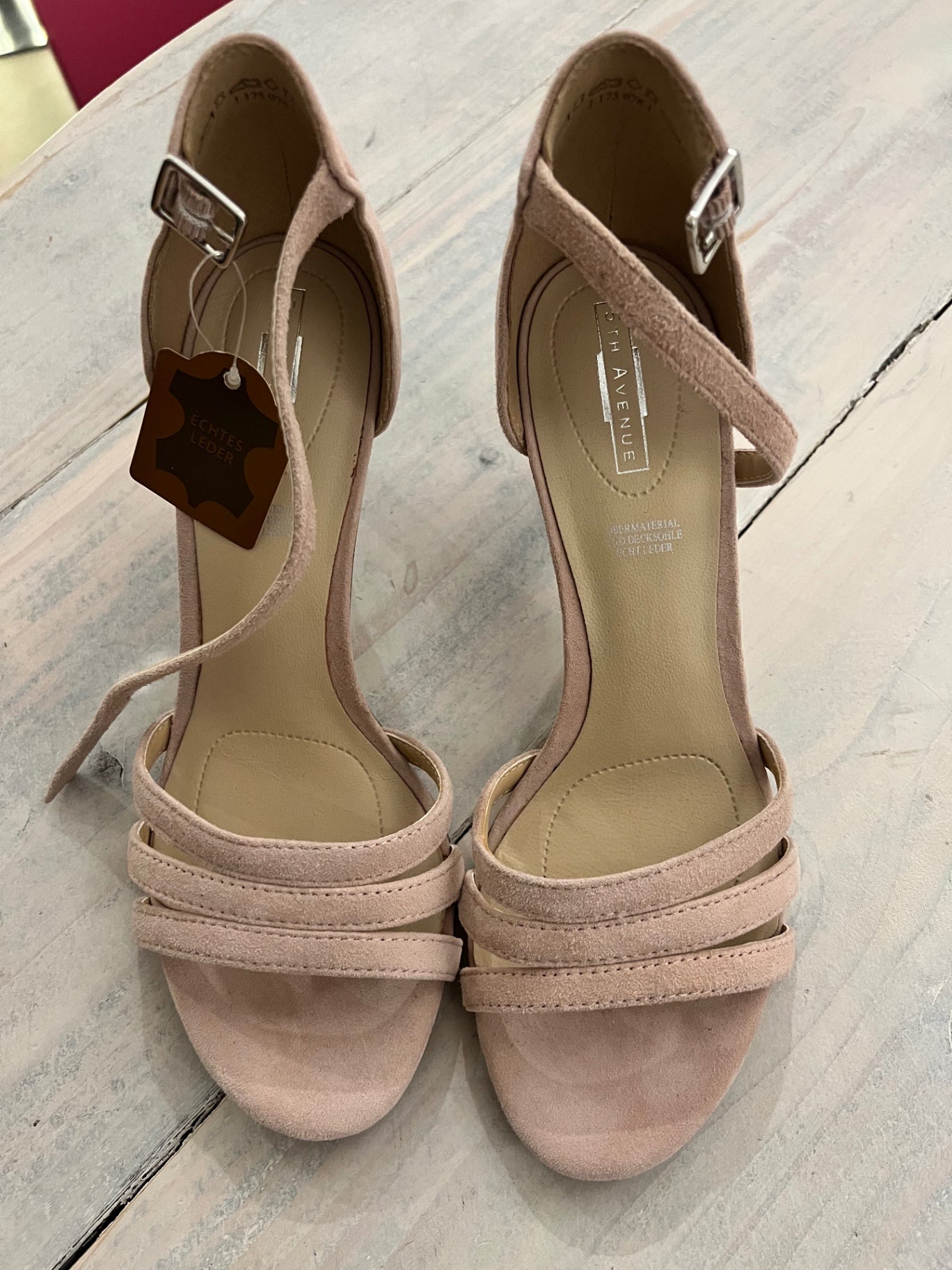 NEU 5th Avenue Sandalen Rosa Größe: 38