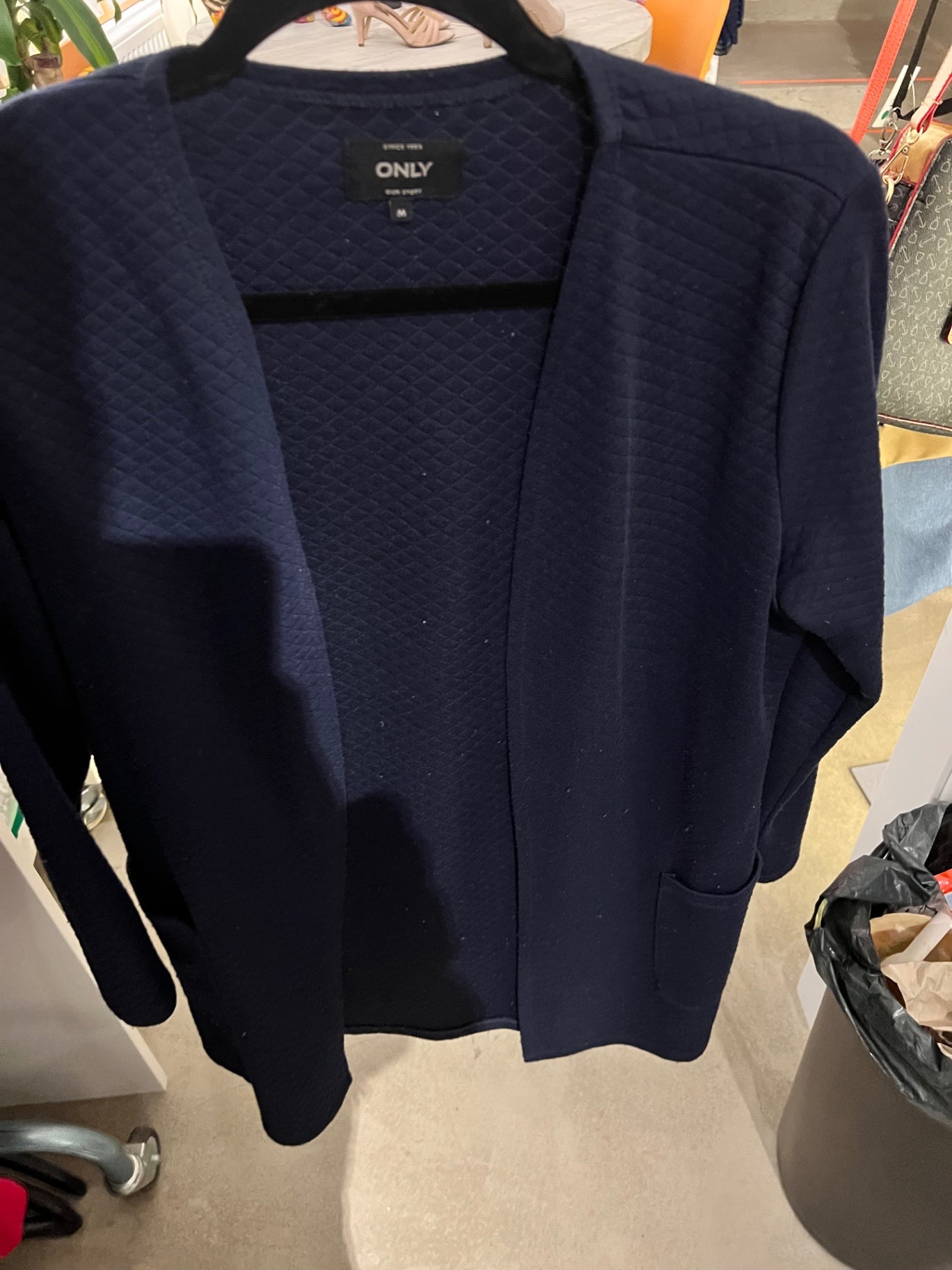 ONLY Cardigan Dunkelblau Größe: M