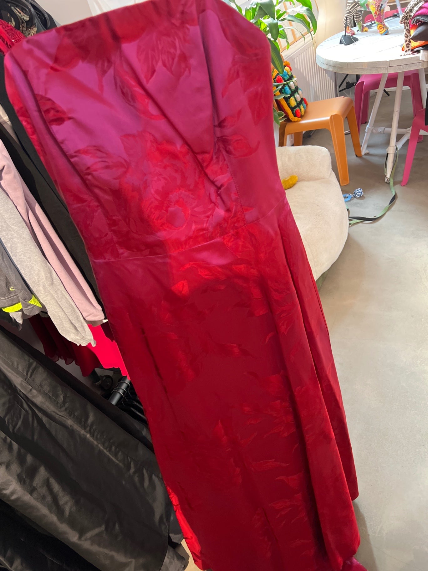 Abendkleid Rot Größe: 38