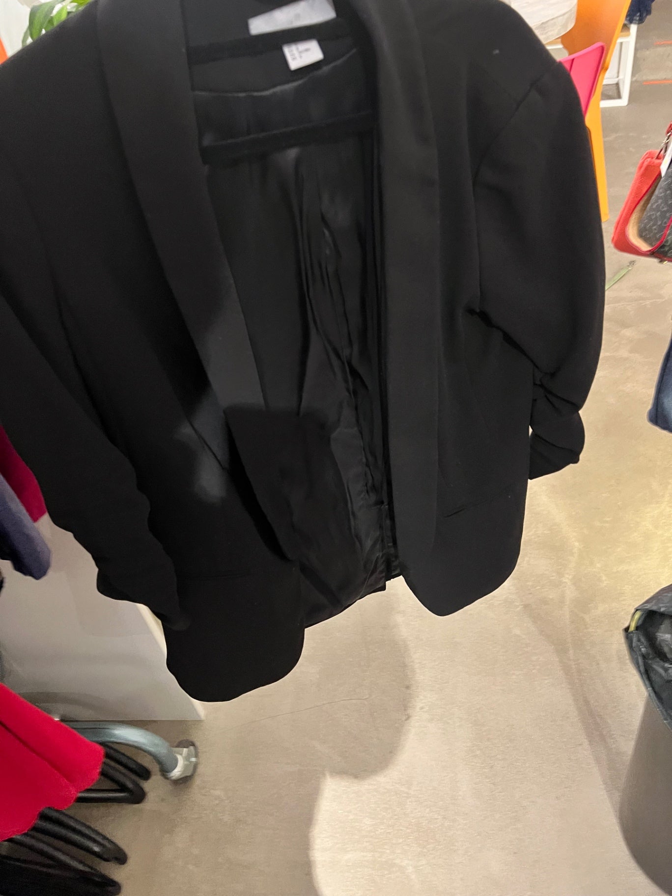 H&M Blazer Schwarz Größe: 38
