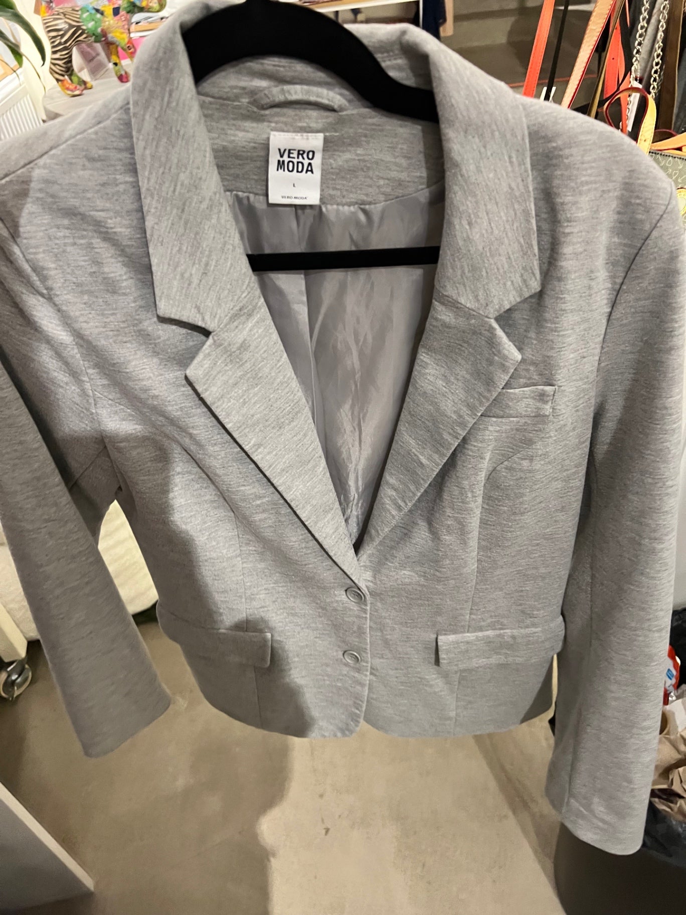 Vero Moda Blazer Grau Größe: L