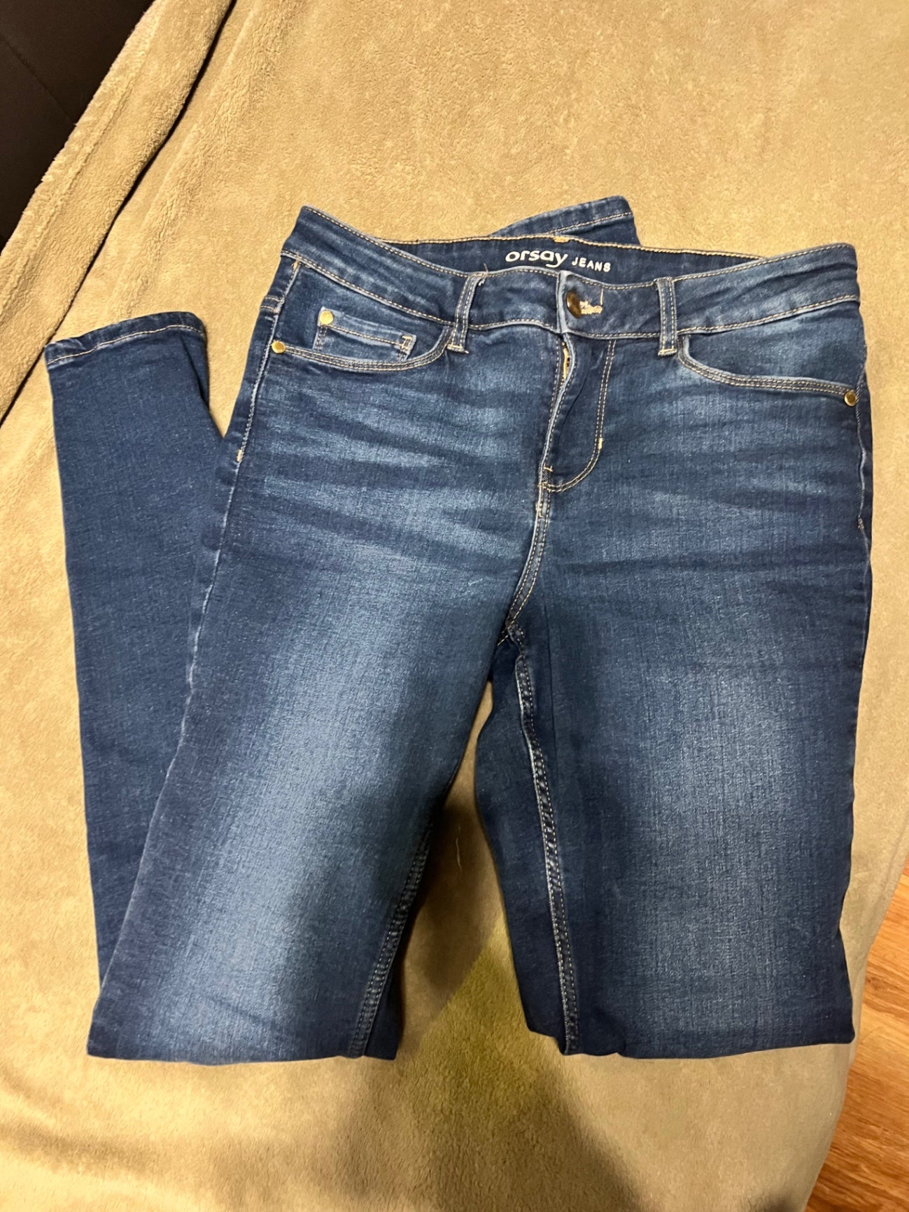 Orsay Jeans Dunkelblau Größe: 38