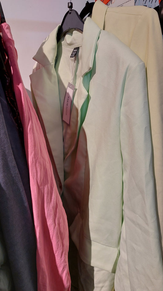 Shein Blazer Hellgrün Größe: M