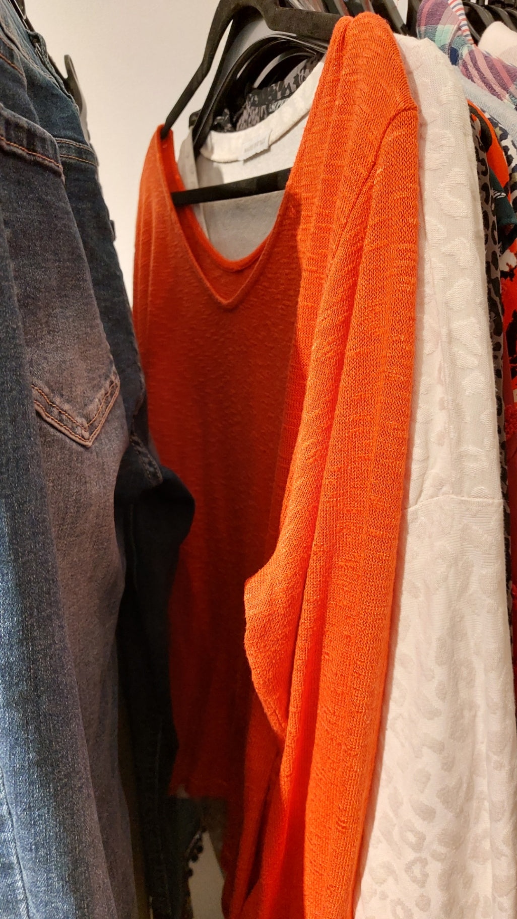 Pullover Orange Größe: XL