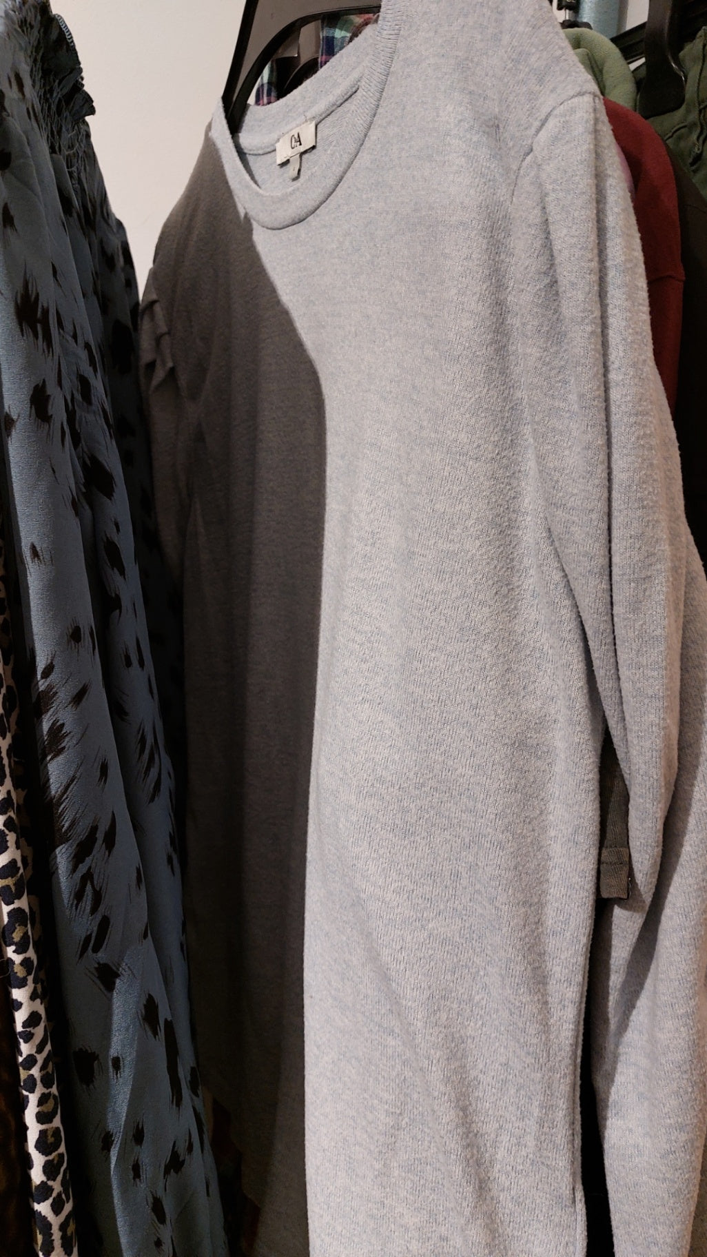 C&A Pullover Hellblau Größe: L