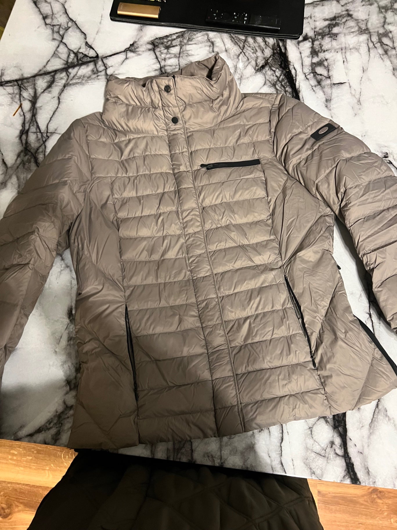 EDC Steppjacke Beige Größe: L