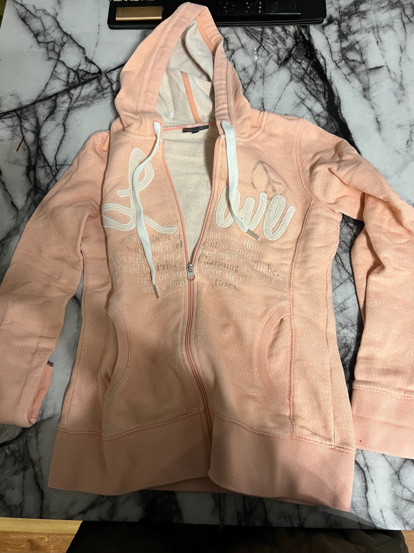 Street One Hoodie / Jacke Pfirsich Größe: M