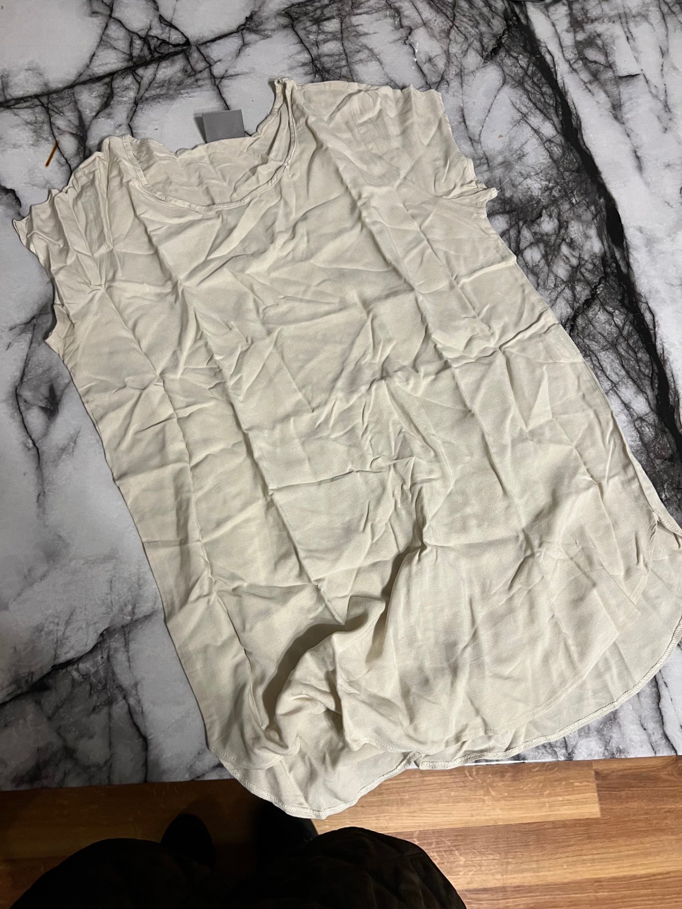 Viskose Vero Moda T-Shirt Beige Größe: L
