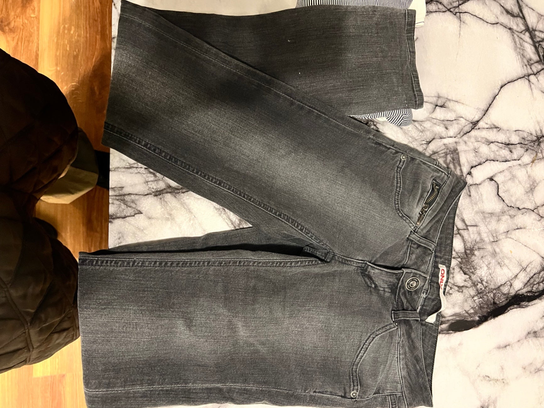 Only Jeans Dunkelgrau Größe: XXS