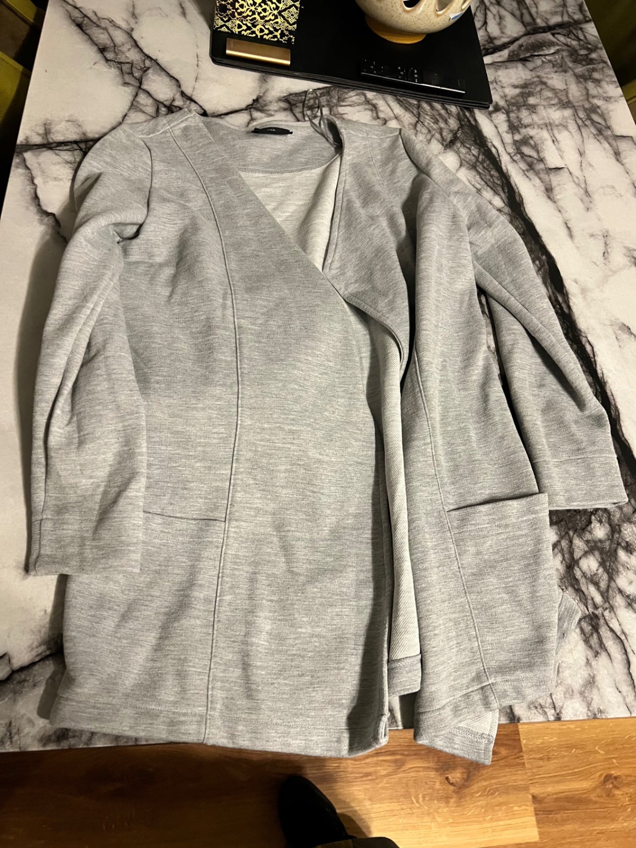 Gina Benotti Cardigan Grau Größe: 38