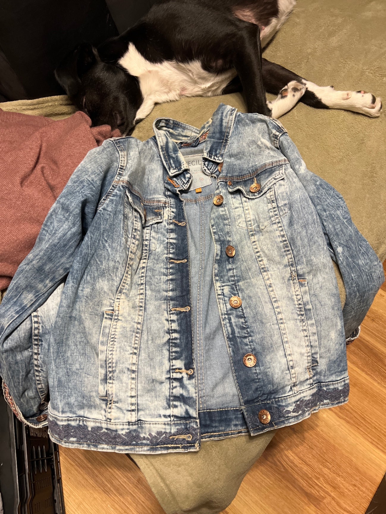 Cecil Jeansjacke Blau Größe: M