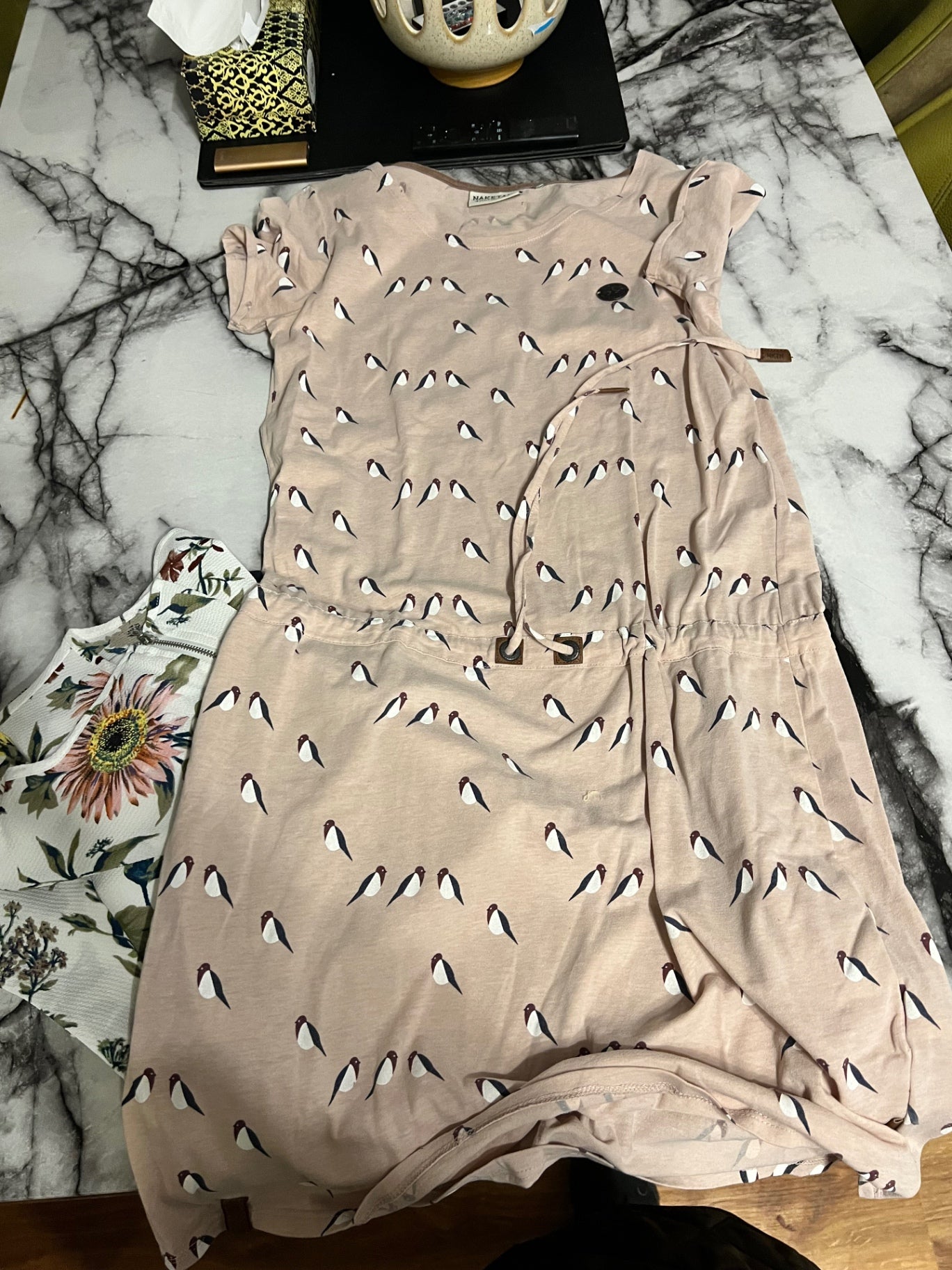 Naketano Kleid Rosa Größe: M