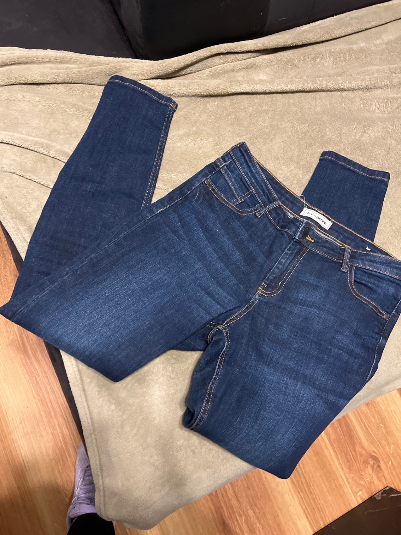 Pimkie Jeans Dunkelblau Größe: 38