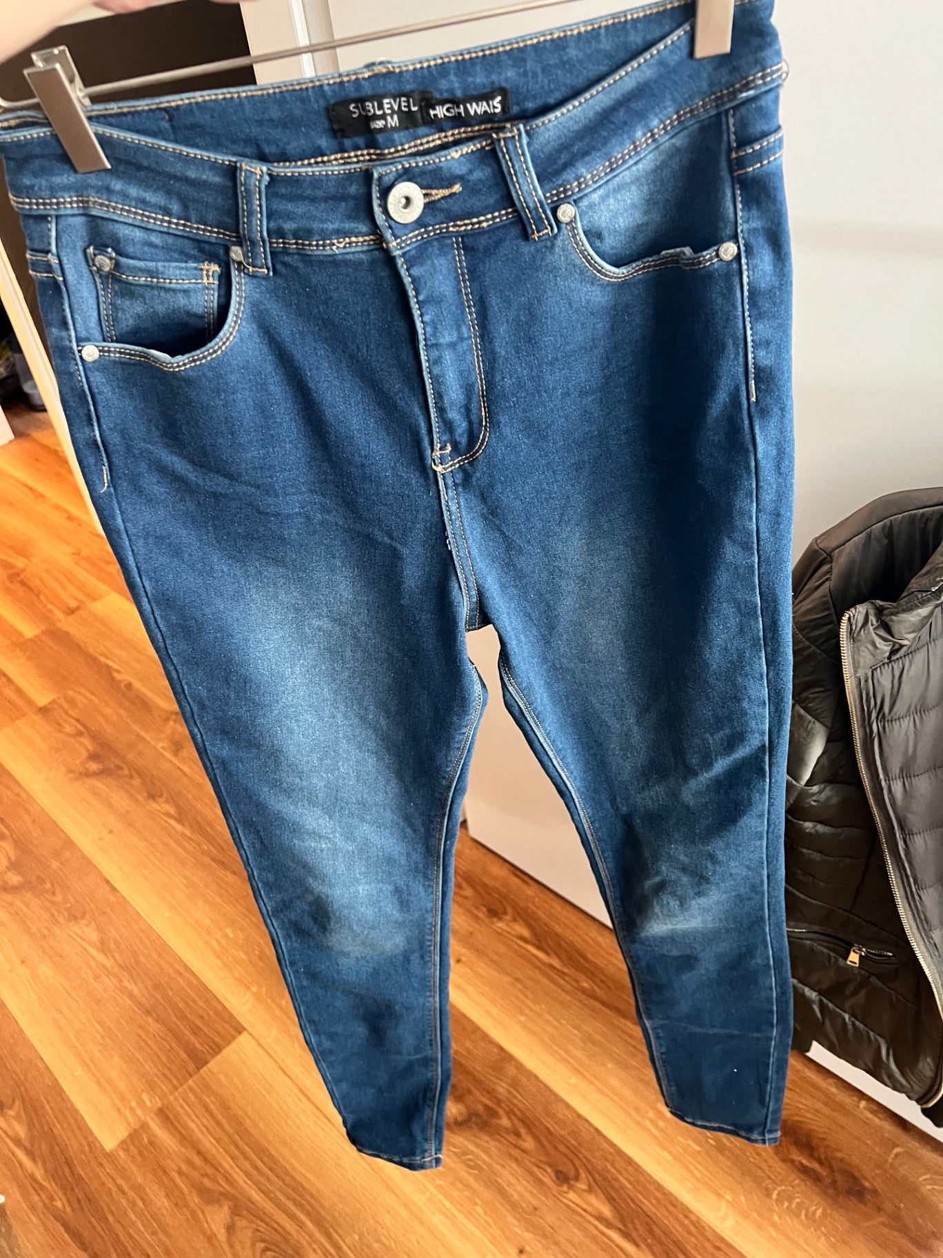 Sublevel Jeans Blau Größe: M