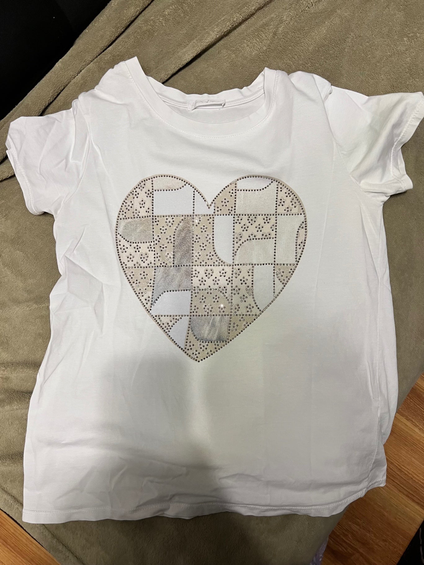 Katia Fashion Italy T-Shirt Weiß Größe: S