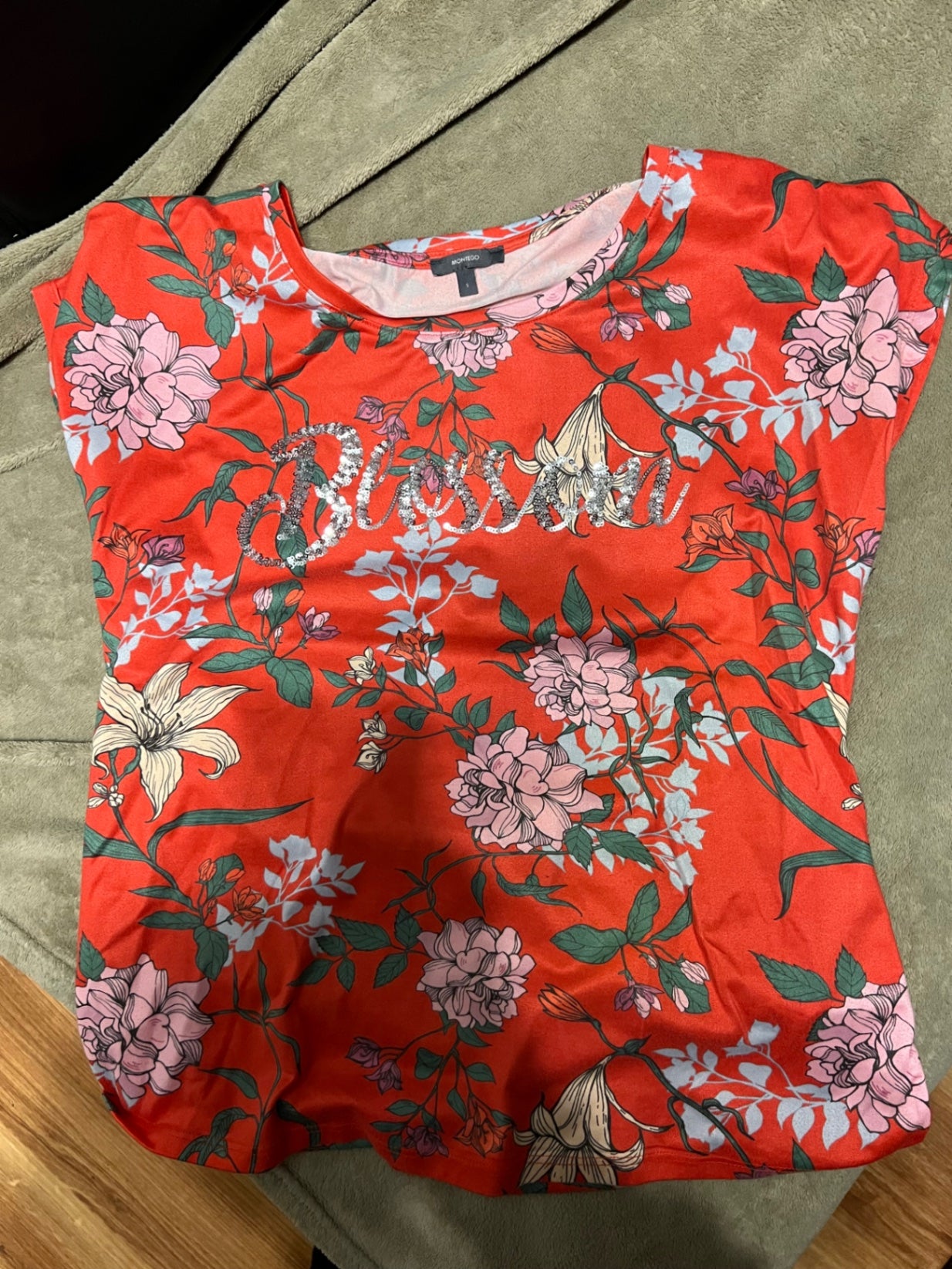 Montego T-Shirt Rot Größe: S