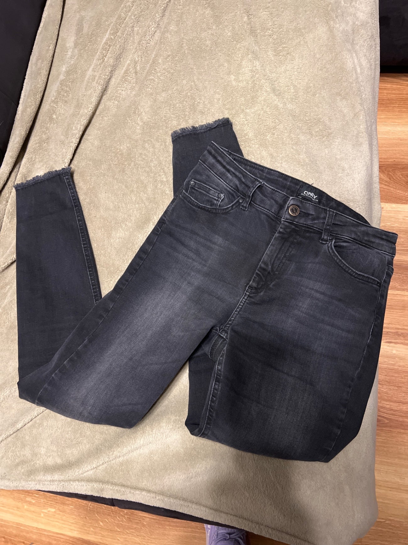 Only Jeans Dunkelgrau Größe: M
