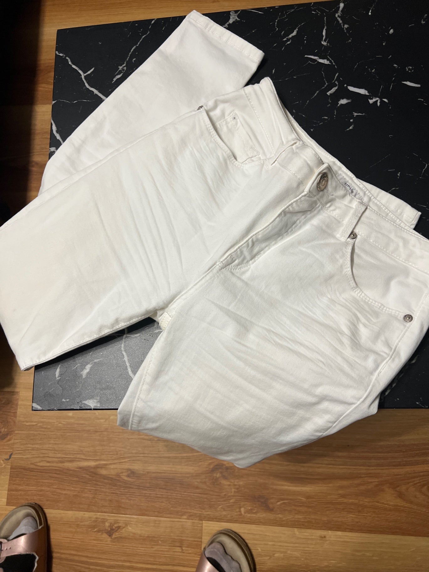 Opus Jeans Weiß Größe: 40 / M