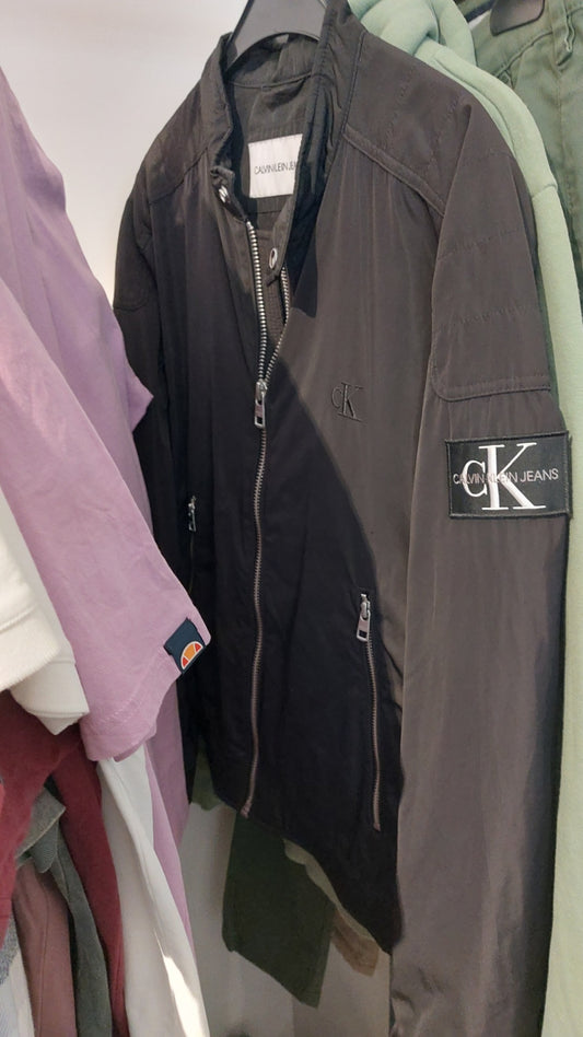 Calvin Klein Jeans Jacke Schwarz Größe: L
