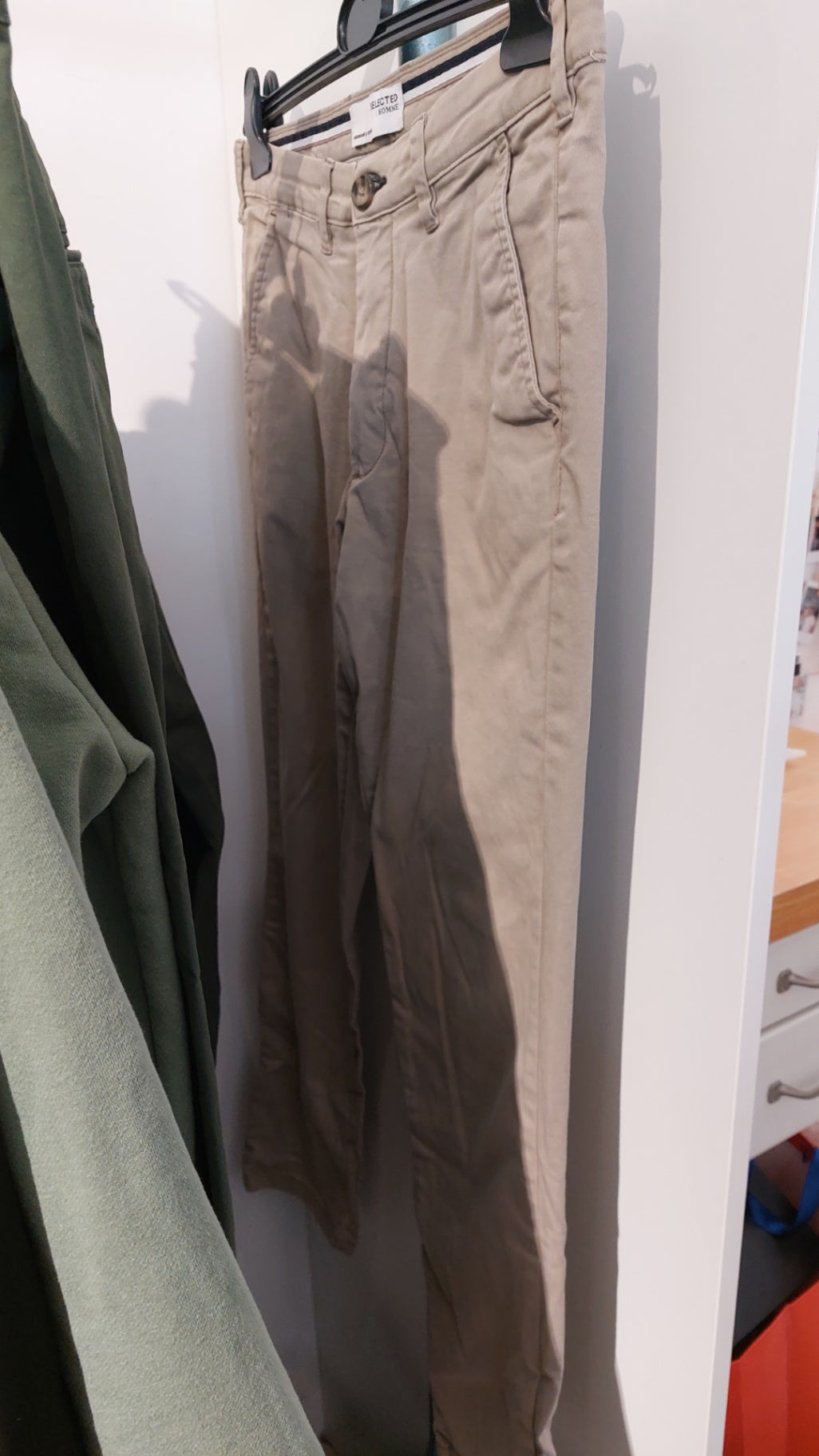 Selected Homme Hose Beige Größe: 32/32
