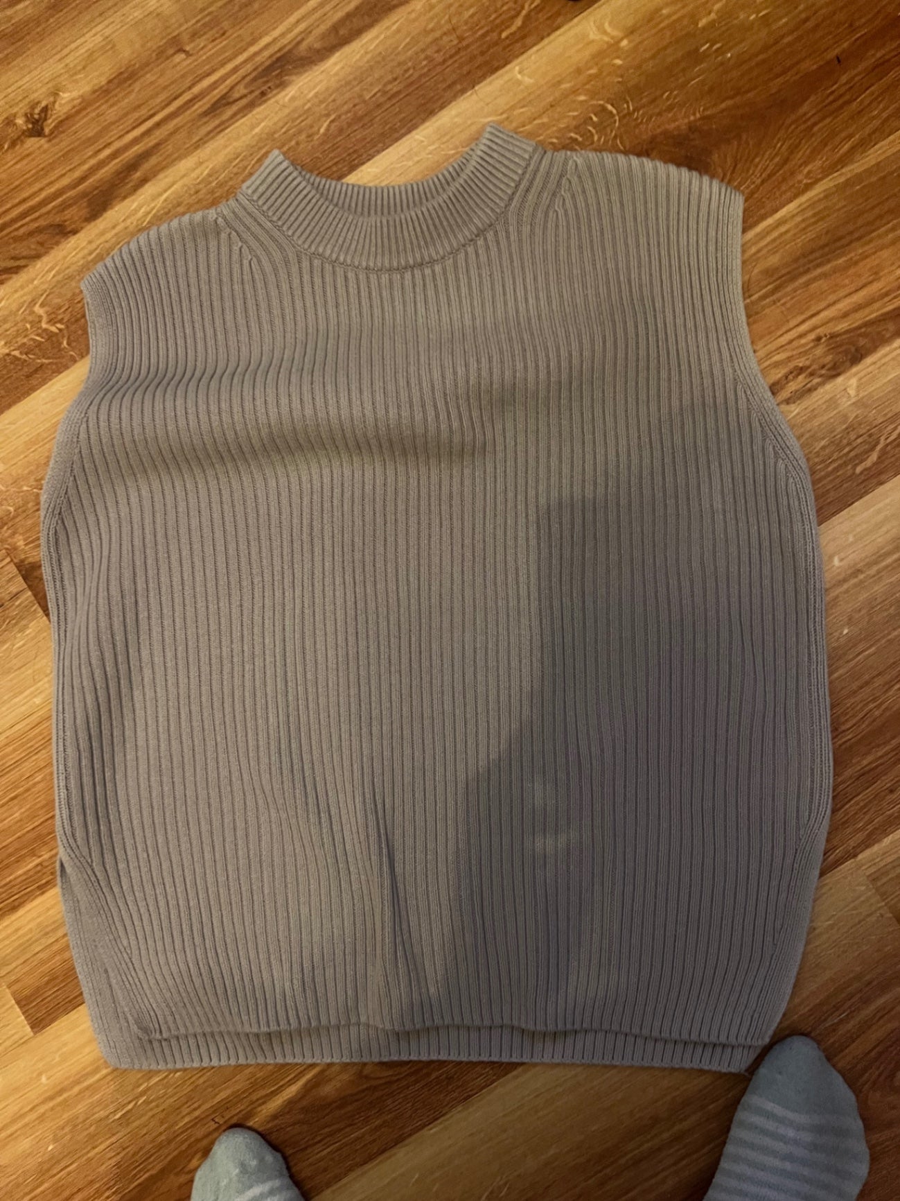 H&M Strickpollunder Beige Größe: M