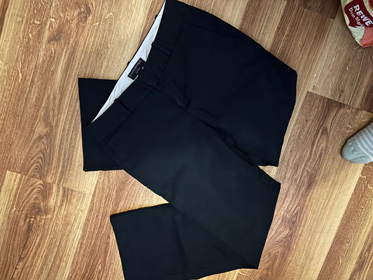 Banana Republic Stoffhose Schwarz Größe: S