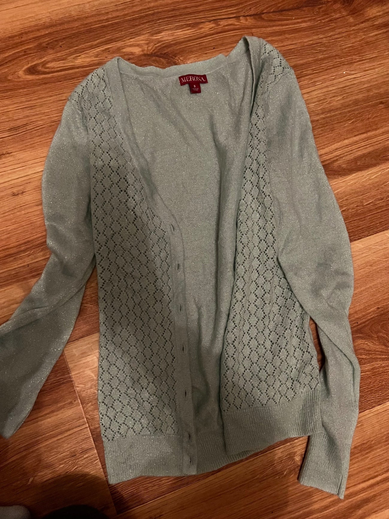 Merona Cardigan Mintgrün Größe: S