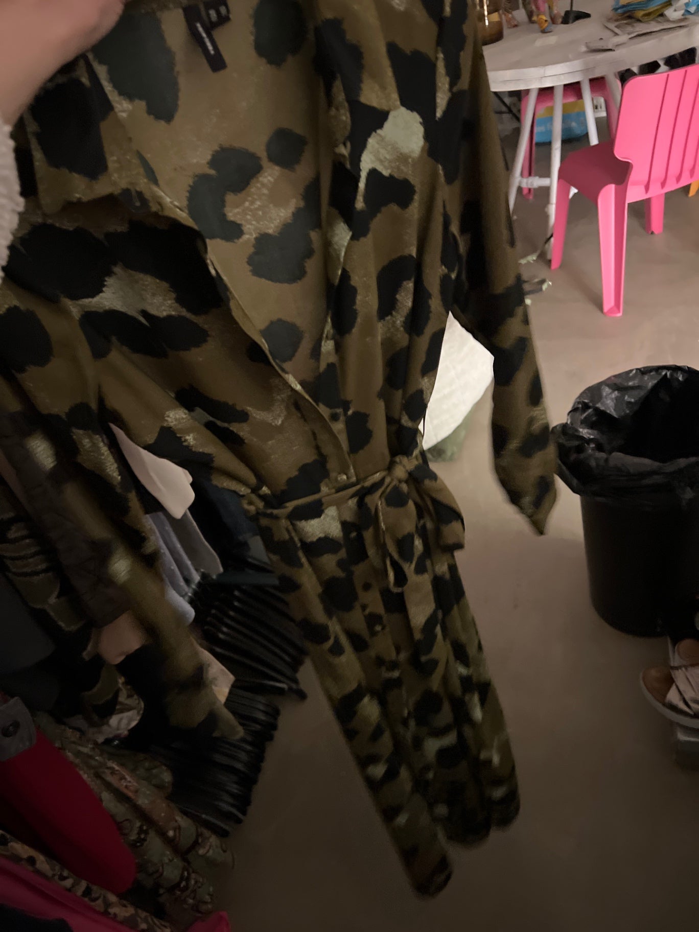 Vero Moda Kleid Bluse Olivegrün Größe: XS