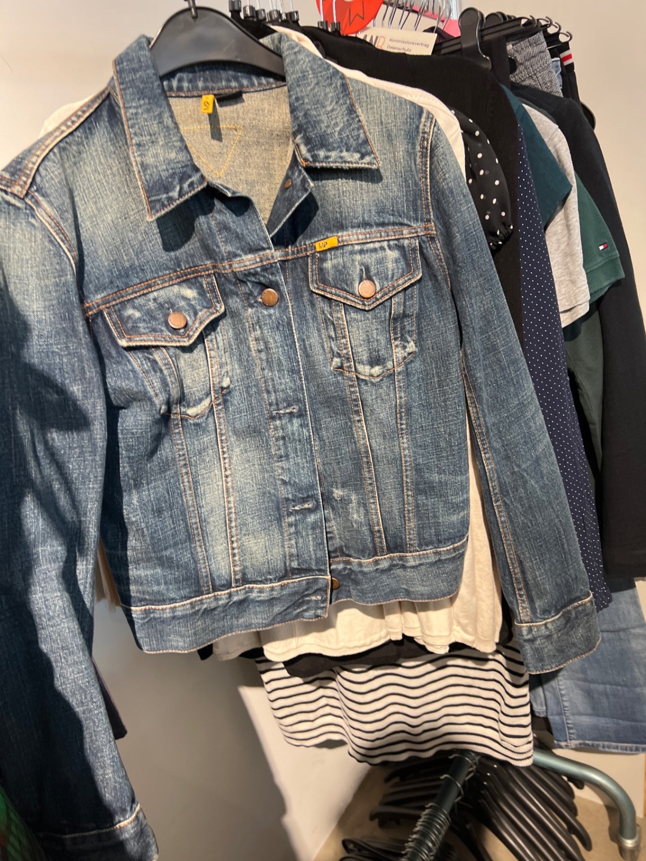 Meltin Pot Jeansjacke Blau Größe: S