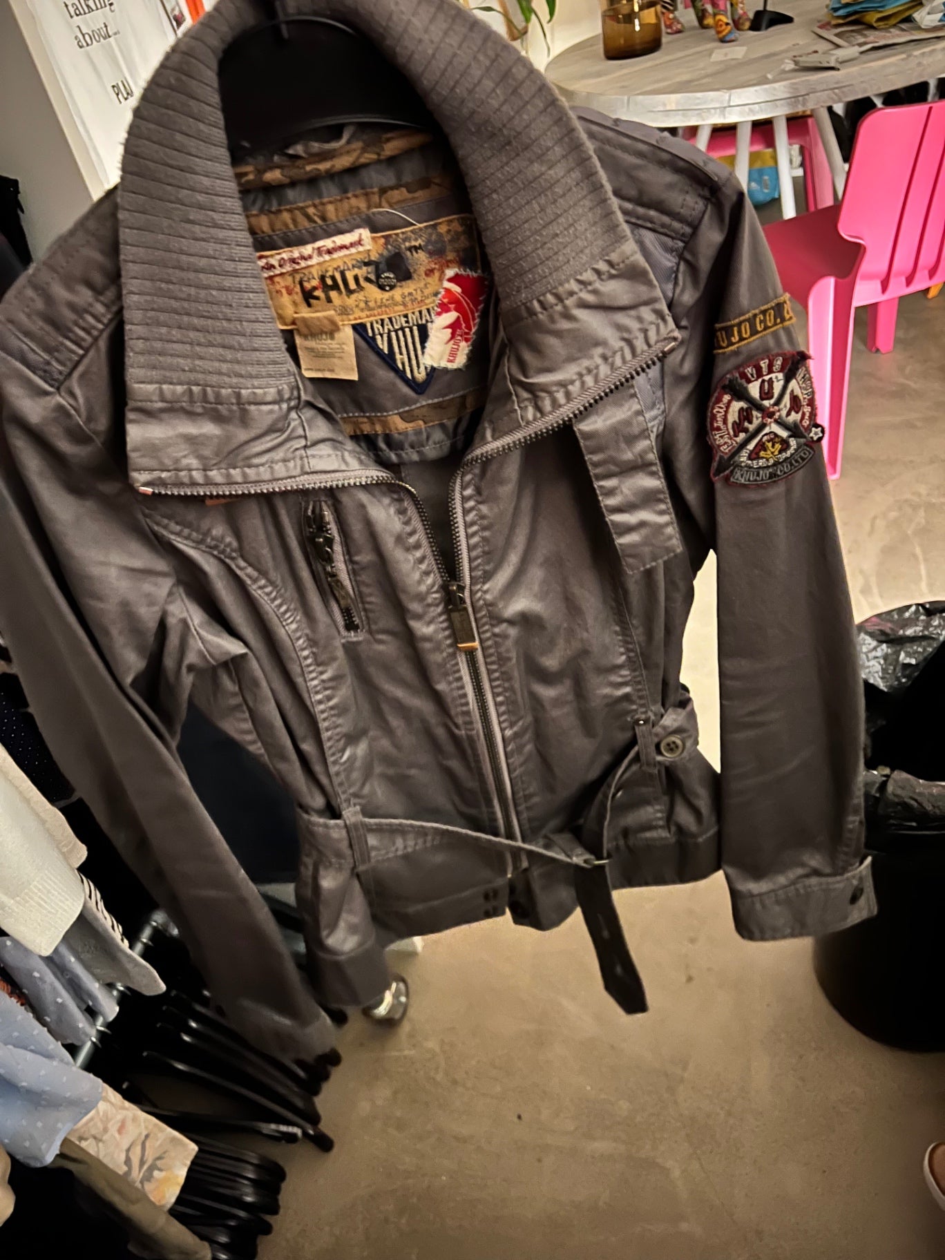 Khujo Jacke Grau Größe: M