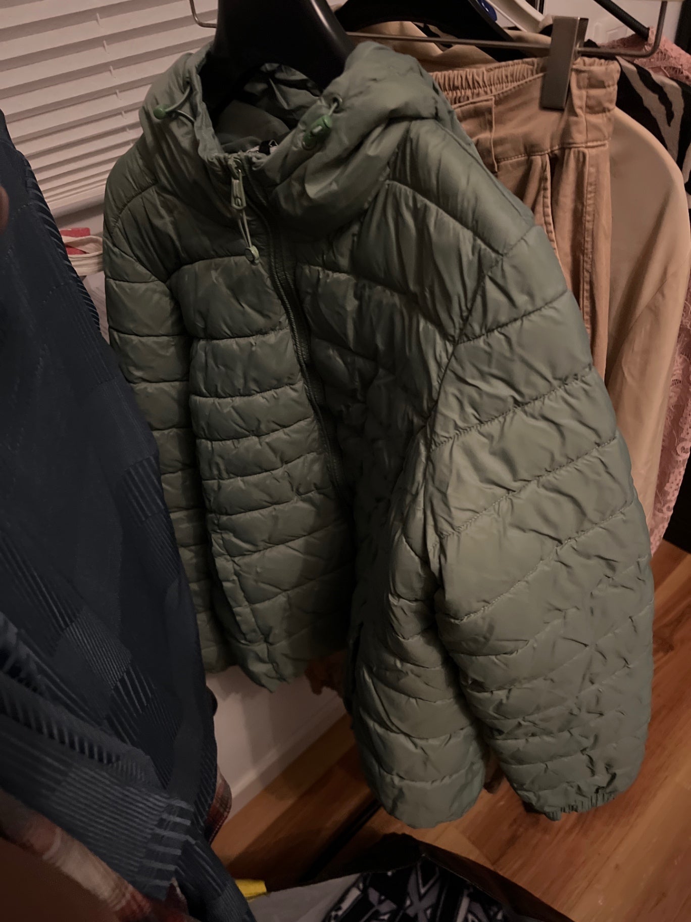 Only Steppjacke Grün Größe: M