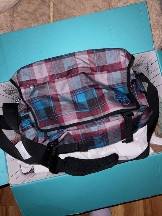 Chiemsee Tasche Rot, Blau, Grau 