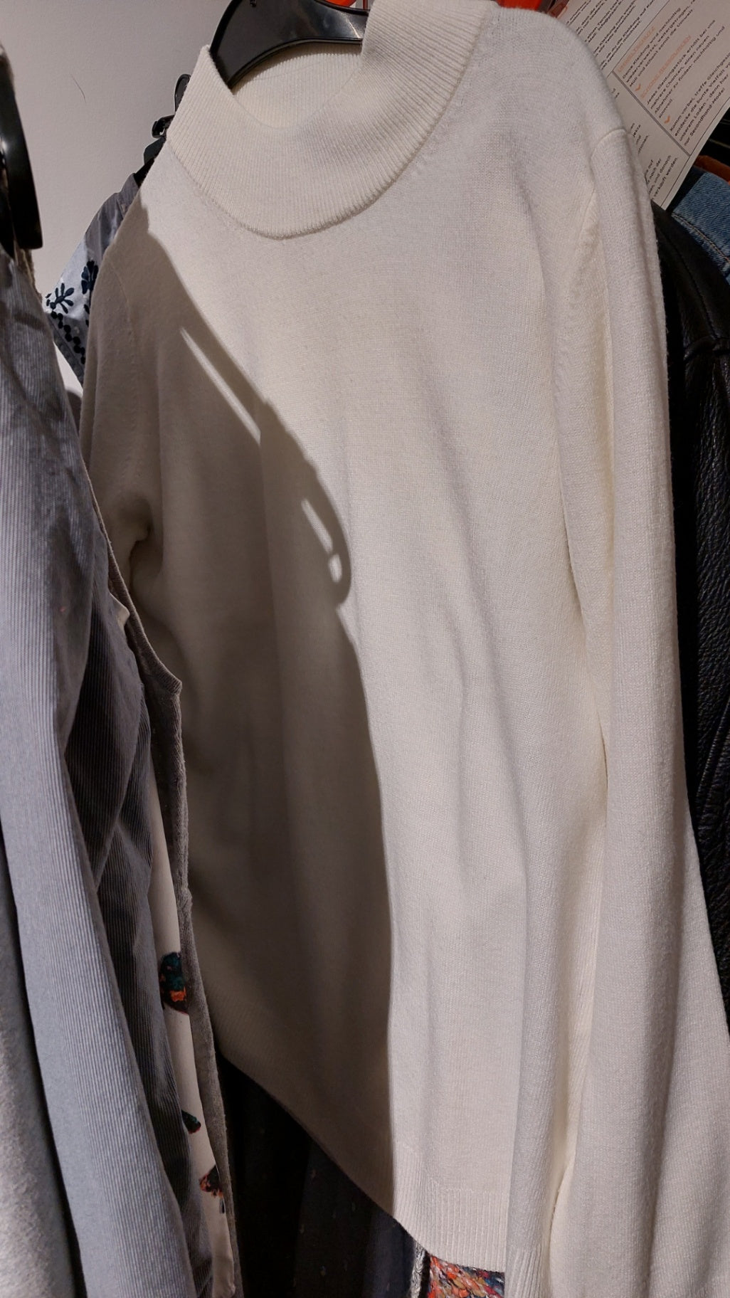 Fabiani Pullover Weiß Größe: M