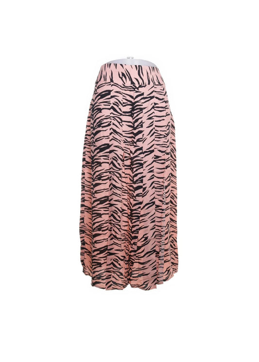 Topshop Maxirock Rosa Tigerprint Größe: M