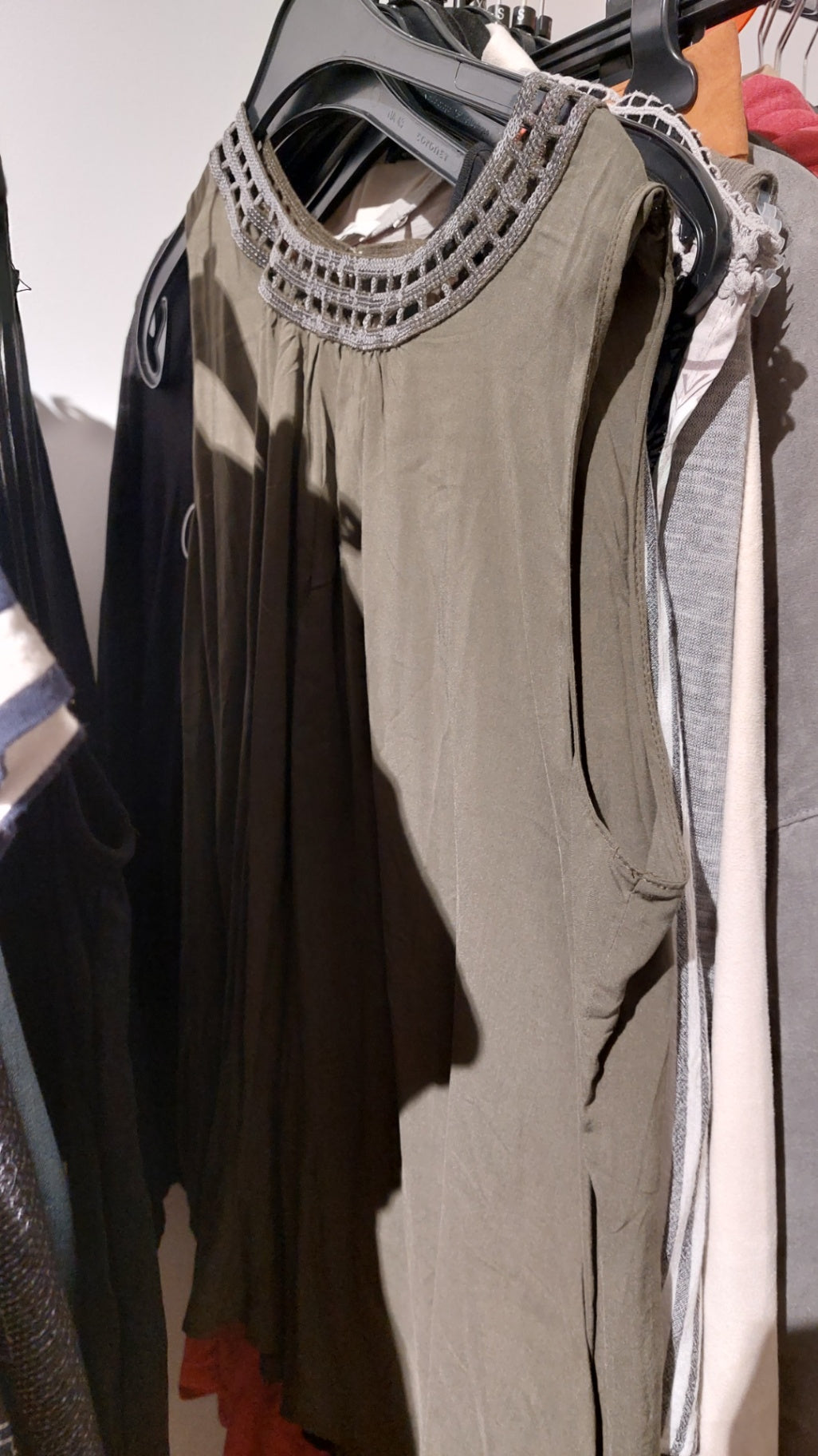 Orsay Bluse Top Olive Größe: L