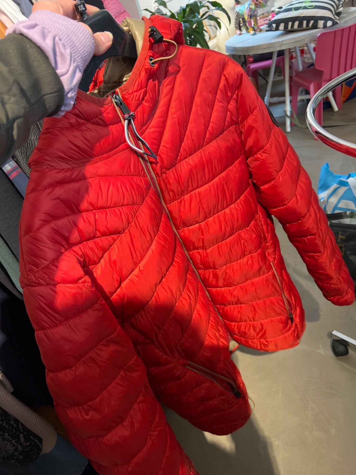 NAPAPIJRI Jacke Rot Größe: XXL